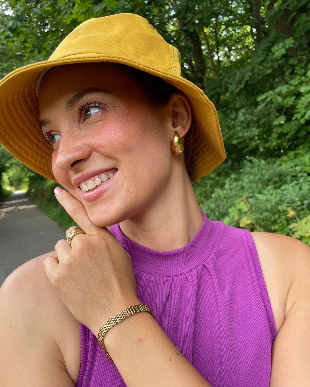 Jaylinette | Iso Sormus 18K Kulta