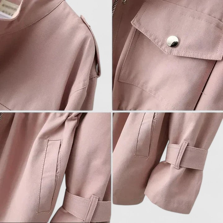 Elegantti vyötärötakki