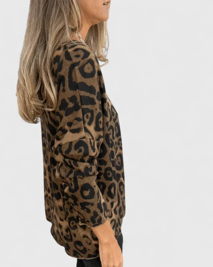 Eläinkuvioinen mukavuuspaita