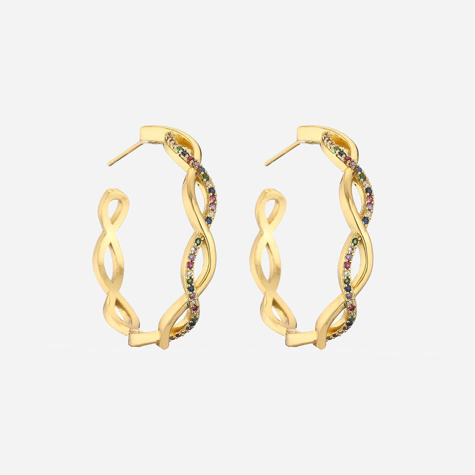 Julenyssa | Aalto Korvakorut 18K Kulta