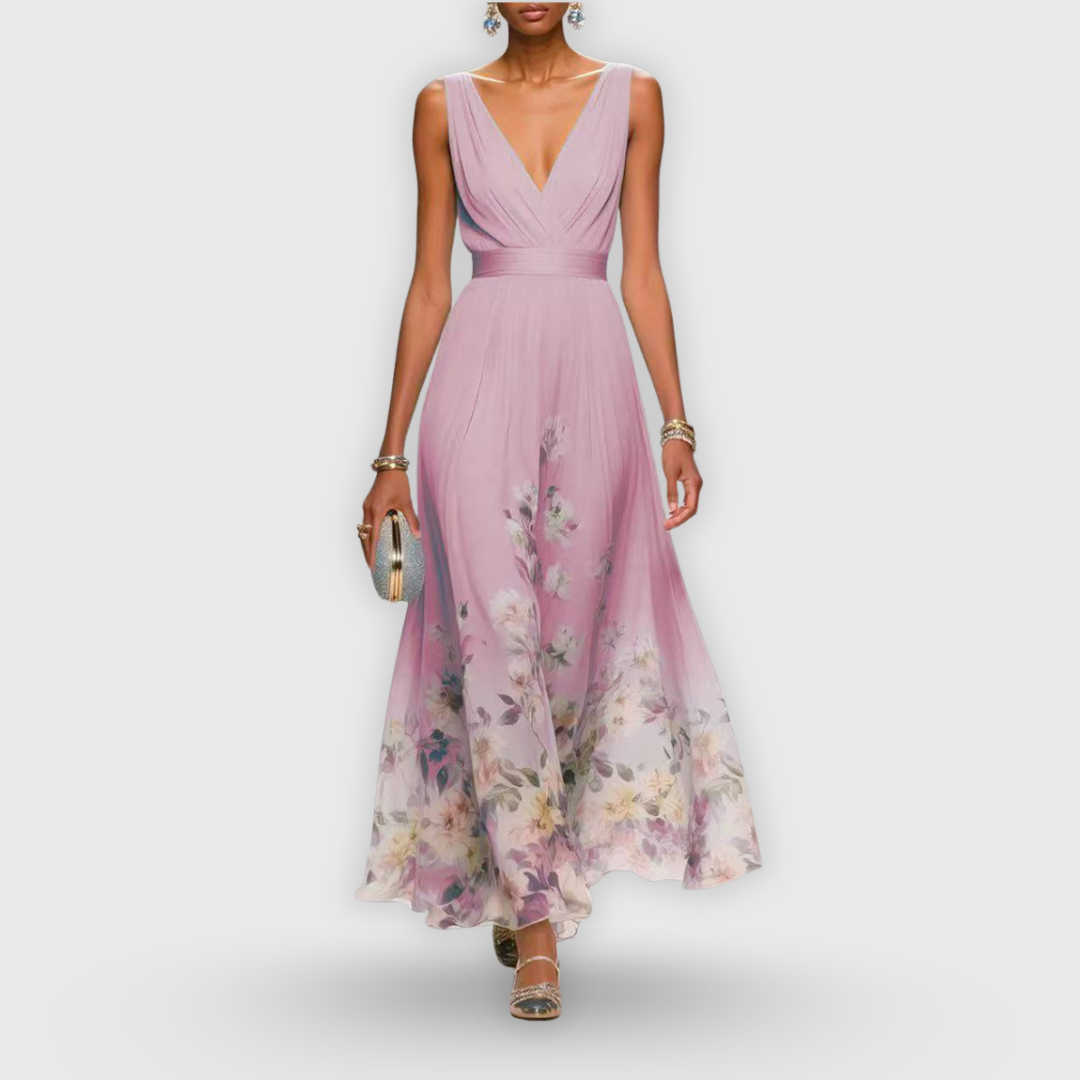 Elegantti pitkä mekko
