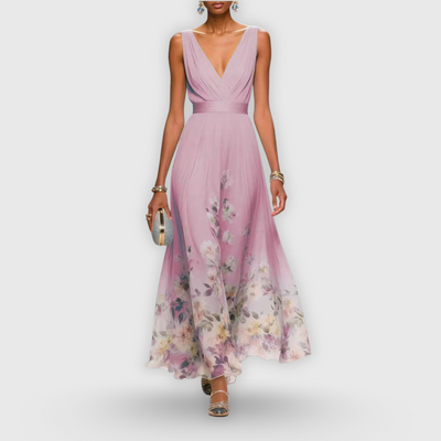 Elegantti pitkä mekko