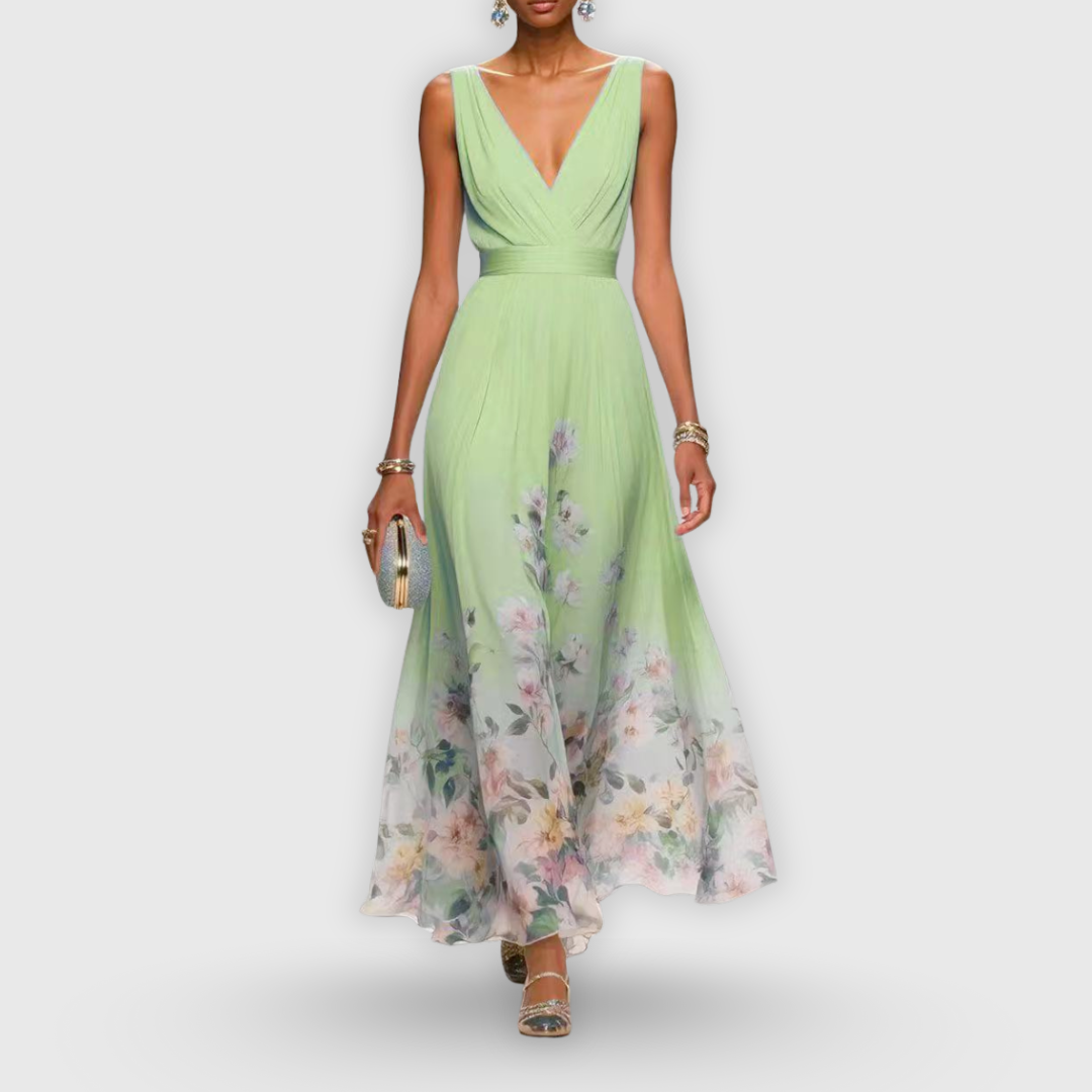 Elegantti pitkä mekko