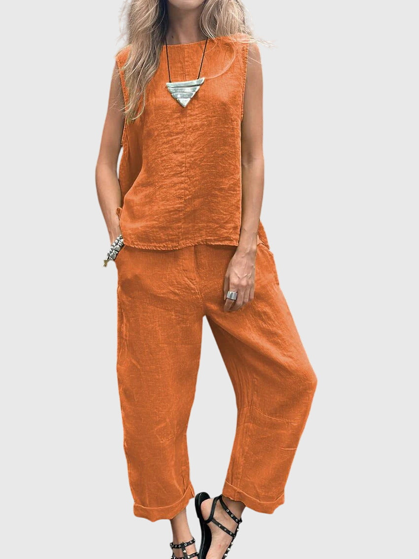 Elegantti kesäinen kaksiosainen setti