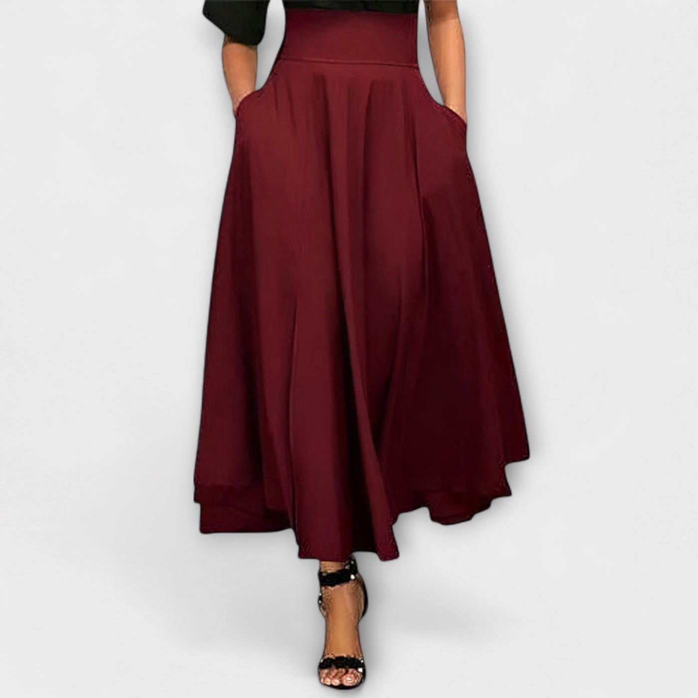 Elegantti maxi-hame