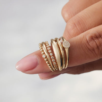 Raquienne | Midi Sormus 18k Kulta