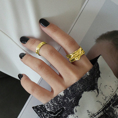 Jaylinette | Iso Sormus 18K Kulta
