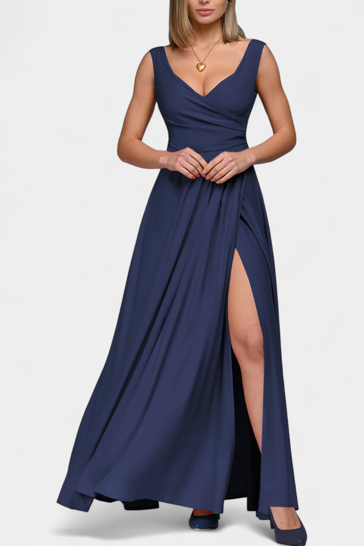 Ylellinen pitkä mekko