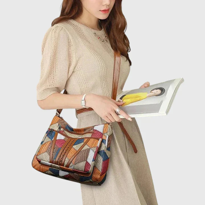 Taideinspiroitu luksuslaukku