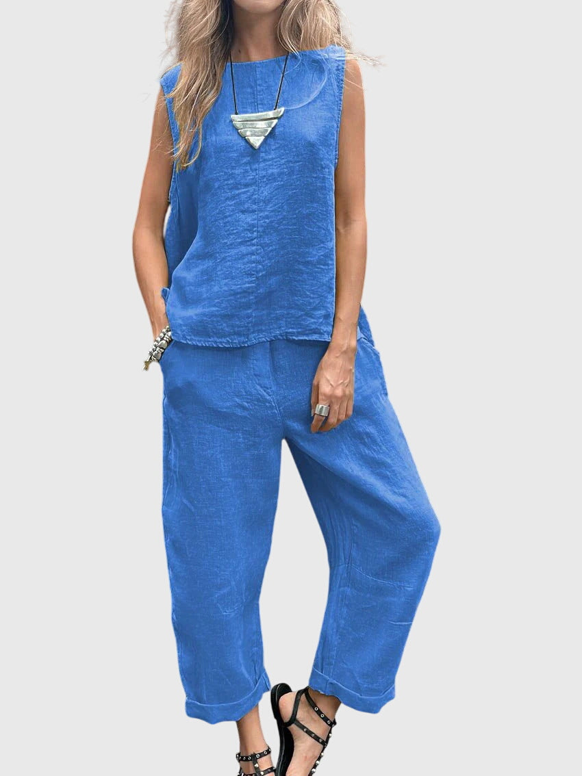 Elegantti kesäinen kaksiosainen setti