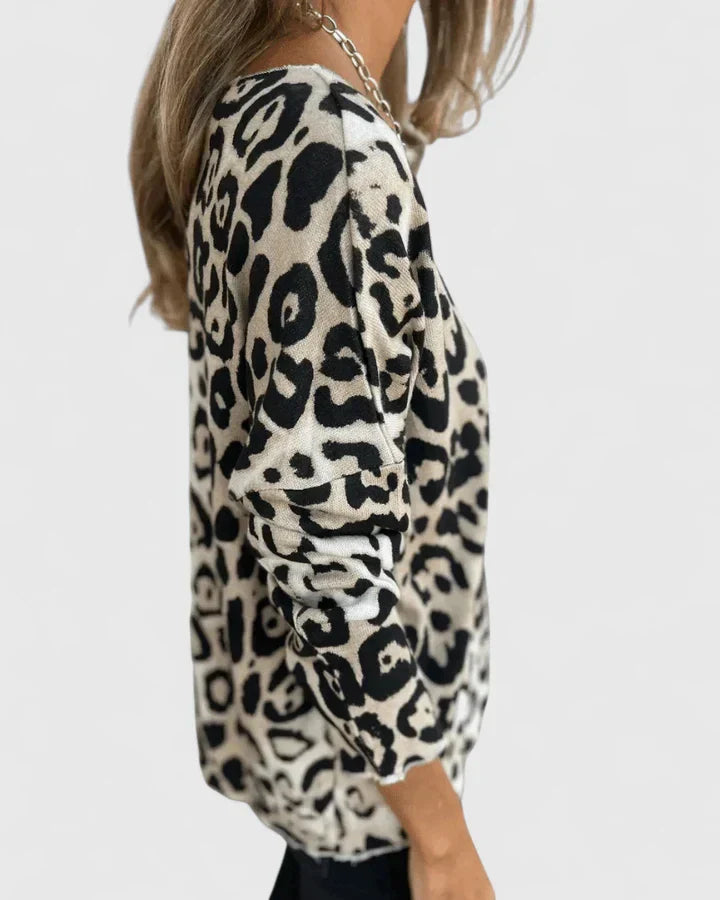 Eläinkuvioinen mukavuuspaita