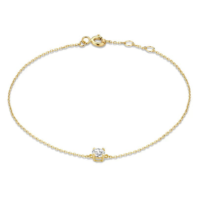 Dalynette | Rannekoru Moissanite-kivillä 14k Kullassa