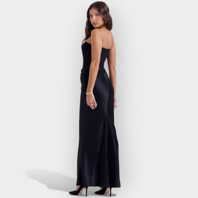 Yksinkertainen maxi mekko